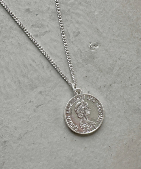 コインモチーフネックレス | C4194017 | シルバー