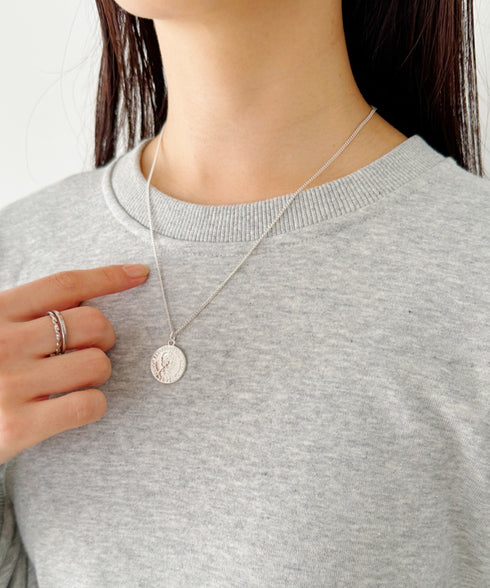 コインモチーフネックレス | C4194017 | シルバー