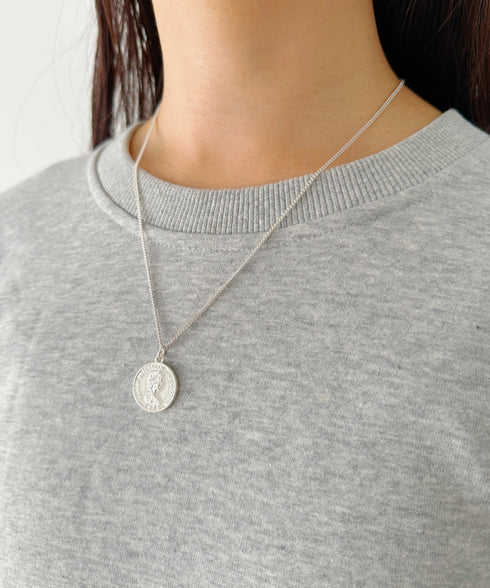 コインモチーフネックレス | C4194017 | シルバー