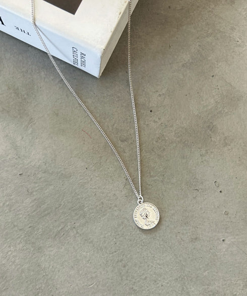 コインモチーフネックレス | C4194017 | シルバー