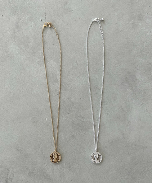 コインモチーフネックレス | C4194017 | シルバー