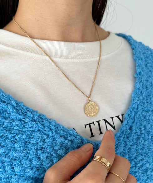 コインモチーフネックレス | C4194017 | ゴールド