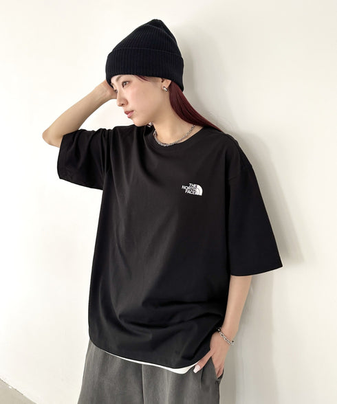 THE NORTH FACE(ザ・ノースフェイス)/ビッグロゴ プリント バンダナ 半袖 Tシャツ/M'S BANDANA S/S R/TEE | IM2251068 | ブラック