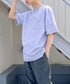 Carhartt(カーハート) /USA規格 ヘビーウェイト ルーズフィット ポケT ビッグサイズ オーバーサイズ ユニセックス ポケット付き コットン 半袖 Tシャツ 5部袖 1/2スリーブ | L2202001 | グレー
