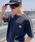 Carhartt(カーハート) /USA規格 ヘビーウェイト ルーズフィット ポケT ビッグサイズ オーバーサイズ ユニセックス ポケット付き コットン 半袖 Tシャツ 5部袖 1/2スリーブ | L2202001 | ブラック
