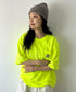 Carhartt(カーハート) /USA規格 ヘビーウェイト ルーズフィット ポケT ビッグサイズ オーバーサイズ ユニセックス ポケット付き コットン 半袖 Tシャツ 5部袖 1/2スリーブ | L2202001 | ライム