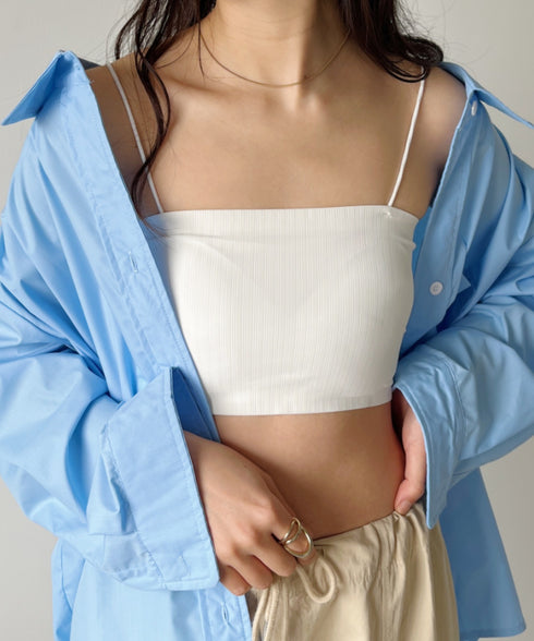 カップ付きシームレスブラトップ | C2202009 | ホワイト