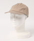 【wears original】STONE WASHED TWILL CAP 本革 ベルト キャップ ハット | WR20CAP01 | ベージュ