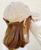 【wears original】STONE WASHED TWILL CAP 本革 ベルト キャップ ハット | WR20CAP01 | ベージュ