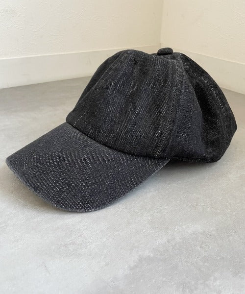 【wears original】STONE WASHED TWILL CAP 本革 ベルト キャップ ハット | WR20CAP01 | ブラック系その他