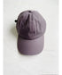 【wears original】STONE WASHED TWILL CAP 本革 ベルト キャップ ハット | WR20CAP01 | チャコール