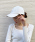 【wears original】STONE WASHED TWILL CAP 本革 ベルト キャップ ハット | WR20CAP01 | サンドベージュ