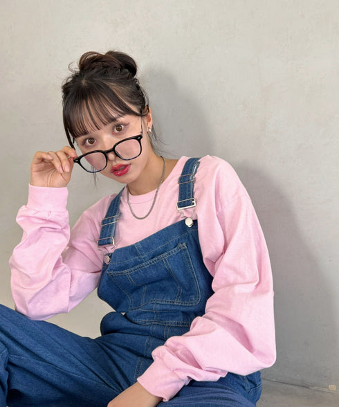 GILDAN(ギルダン) /ベーシック ロングスリーブ Tシャツ コットン ビッグシルエット オーバーサイズ サイズカラバリ豊富 長袖 ロンT 6.0オンス | 2193062 | ライトピンク