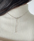 1mmシンプルスネークチェーンネックレス/simple snake necklace | IS4212018 | シルバー