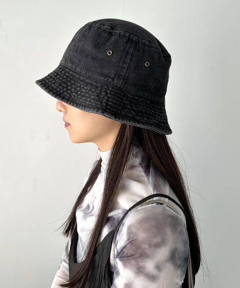 【newhattan】 ニューハッタン サイズ展開あり バケットハット ツイル デニム ユニセックス/buckethat | L5211001 | スミクロ