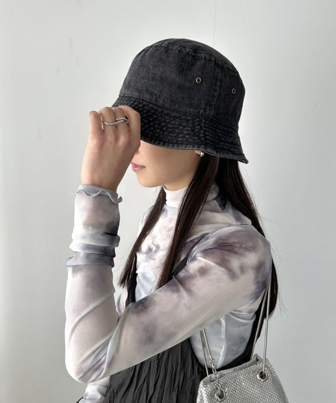 【newhattan】 ニューハッタン サイズ展開あり バケットハット ツイル デニム ユニセックス/buckethat | L5211001 | スミクロ