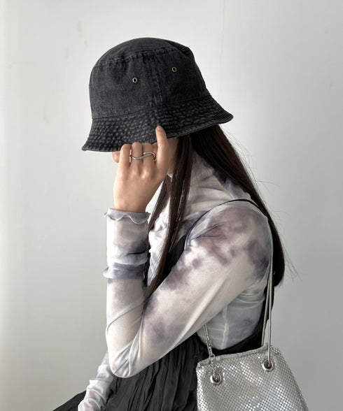 【newhattan】 ニューハッタン サイズ展開あり バケットハット ツイル デニム ユニセックス/buckethat | L5211001 | スミクロ
