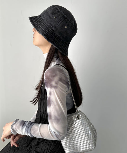 【newhattan】 ニューハッタン サイズ展開あり バケットハット ツイル デニム ユニセックス/buckethat | L5211001 | スミクロ