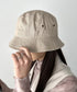 【newhattan】 ニューハッタン サイズ展開あり バケットハット ツイル デニム ユニセックス/buckethat | L5211001 | ベージュ