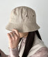 【newhattan】 ニューハッタン サイズ展開あり バケットハット ツイル デニム ユニセックス/buckethat | L5211001 | カーキ