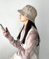 【newhattan】 ニューハッタン サイズ展開あり バケットハット ツイル デニム ユニセックス/buckethat | L5211001 | カーキ