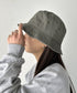 【newhattan】 ニューハッタン サイズ展開あり バケットハット ツイル デニム ユニセックス/buckethat | L5211001 | オリーブ