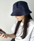 【newhattan】 ニューハッタン サイズ展開あり バケットハット ツイル デニム ユニセックス/buckethat | L5211001 | ネイビー