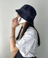 【newhattan】 ニューハッタン サイズ展開あり バケットハット ツイル デニム ユニセックス/buckethat | L5211001 | ネイビー