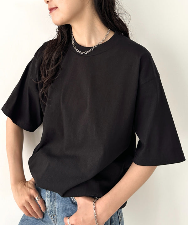 PRO CLUB(プロクラブ) /6.5オンス スーパーヘビーウェイト クルーネック 半袖Tシャツ Heavyweight Cotton Short Sleeve Crew Neck T-Shirt | M2212003 | ブラック