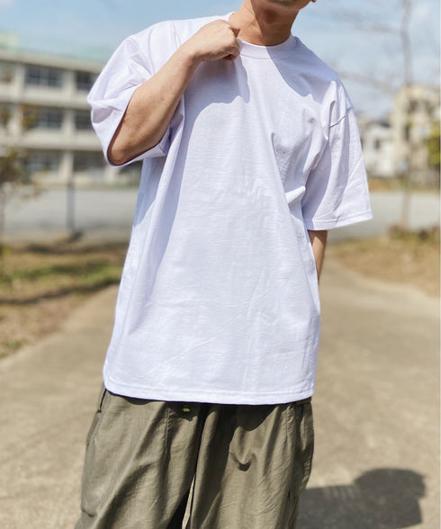 PRO CLUB(プロクラブ) /6.5オンス スーパーヘビーウェイト クルーネック 半袖Tシャツ Heavyweight Cotton Short Sleeve Crew Neck T-Shirt | M2212003 | ホワイト