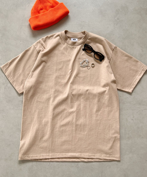 PRO CLUB(プロクラブ) /6.5オンス スーパーヘビーウェイト クルーネック 半袖Tシャツ Heavyweight Cotton Short Sleeve Crew Neck T-Shirt | M2212003 | ベージュ