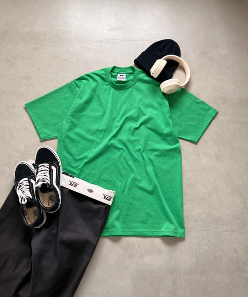 PRO CLUB(プロクラブ) /6.5オンス スーパーヘビーウェイト クルーネック 半袖Tシャツ Heavyweight Cotton Short Sleeve Crew Neck T-Shirt | M2212003 | グリーン