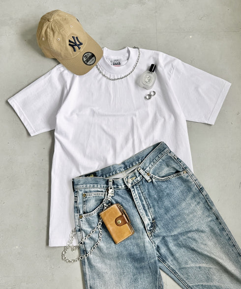 PRO CLUB(プロクラブ) /6.5オンス スーパーヘビーウェイト クルーネック 半袖Tシャツ Heavyweight Cotton Short Sleeve Crew Neck T-Shirt | M2212003 | ホワイト