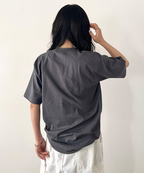 PRO CLUB(プロクラブ) /6.5オンス スーパーヘビーウェイト クルーネック 半袖Tシャツ Heavyweight Cotton Short Sleeve Crew Neck T-Shirt | M2212003 | チャコール