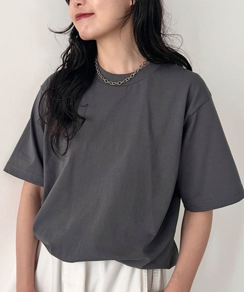 PRO CLUB(プロクラブ) /6.5オンス スーパーヘビーウェイト クルーネック 半袖Tシャツ Heavyweight Cotton Short Sleeve Crew Neck T-Shirt | M2212003 | チャコール