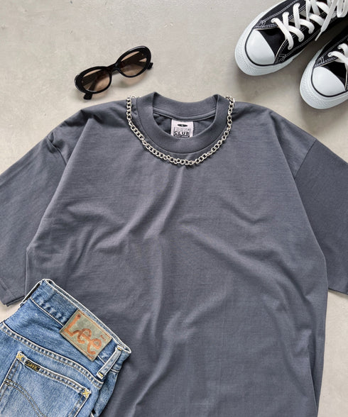 PRO CLUB(プロクラブ) /6.5オンス スーパーヘビーウェイト クルーネック 半袖Tシャツ Heavyweight Cotton Short Sleeve Crew Neck T-Shirt | M2212003 | チャコール