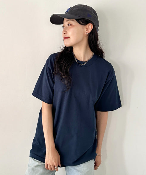 PRO CLUB(プロクラブ) /6.5オンス スーパーヘビーウェイト クルーネック 半袖Tシャツ Heavyweight Cotton Short Sleeve Crew Neck T-Shirt | M2212003 | ネイビー