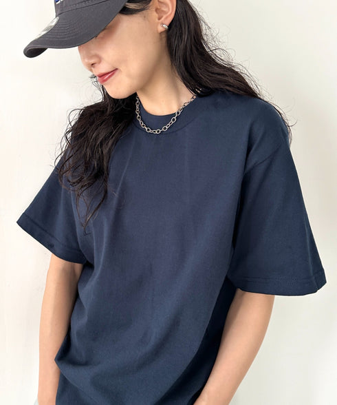 PRO CLUB(プロクラブ) /6.5オンス スーパーヘビーウェイト クルーネック 半袖Tシャツ Heavyweight Cotton Short Sleeve Crew Neck T-Shirt | M2212003 | ネイビー