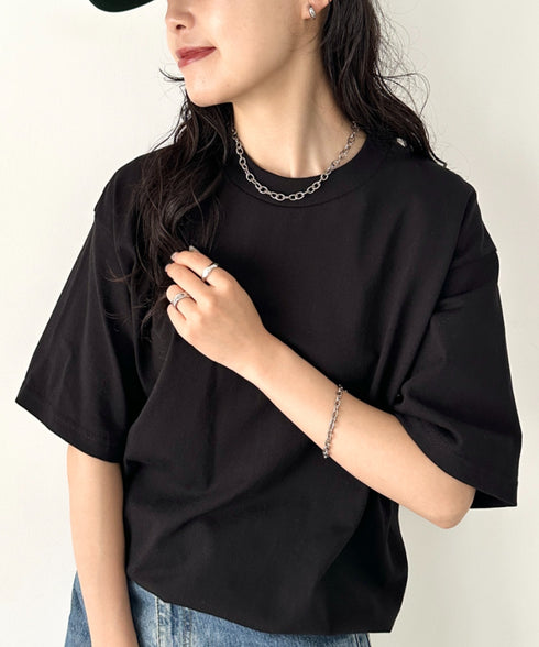 PRO CLUB(プロクラブ) /6.5オンス スーパーヘビーウェイト クルーネック 半袖Tシャツ Heavyweight Cotton Short Sleeve Crew Neck T-Shirt | M2212003 | ブラック