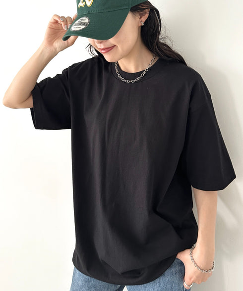 PRO CLUB(プロクラブ) /6.5オンス スーパーヘビーウェイト クルーネック 半袖Tシャツ Heavyweight Cotton Short Sleeve Crew Neck T-Shirt | M2212003 | ブラック