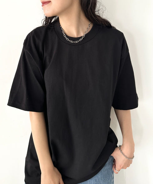 PRO CLUB(プロクラブ) /6.5オンス スーパーヘビーウェイト クルーネック 半袖Tシャツ Heavyweight Cotton Short Sleeve Crew Neck T-Shirt | M2212003 | ブラック