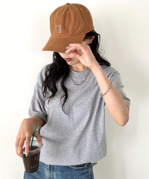 PRO CLUB(プロクラブ) /6.5オンス スーパーヘビーウェイト クルーネック 半袖Tシャツ Heavyweight Cotton Short Sleeve Crew Neck T-Shirt | M2212003 | グレー