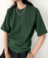 PRO CLUB(プロクラブ) /6.5オンス スーパーヘビーウェイト クルーネック 半袖Tシャツ Heavyweight Cotton Short Sleeve Crew Neck T-Shirt | M2212003 | ダークグリーン