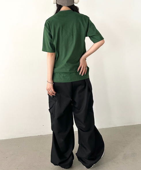 PRO CLUB(プロクラブ) /6.5オンス スーパーヘビーウェイト クルーネック 半袖Tシャツ Heavyweight Cotton Short Sleeve Crew Neck T-Shirt | M2212003 | ダークグリーン