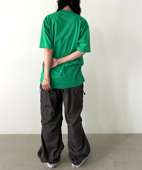 PRO CLUB(プロクラブ) /6.5オンス スーパーヘビーウェイト クルーネック 半袖Tシャツ Heavyweight Cotton Short Sleeve Crew Neck T-Shirt | M2212003 | グリーン