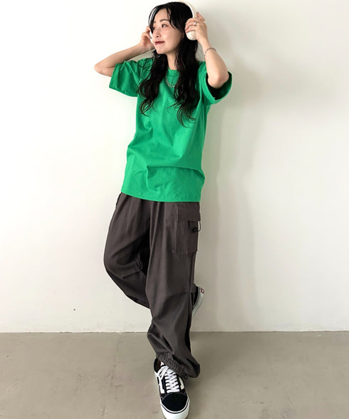 PRO CLUB(プロクラブ) /6.5オンス スーパーヘビーウェイト クルーネック 半袖Tシャツ Heavyweight Cotton Short Sleeve Crew Neck T-Shirt | M2212003 | グリーン