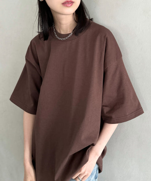 PRO CLUB(プロクラブ) /6.5オンス スーパーヘビーウェイト クルーネック 半袖Tシャツ Heavyweight Cotton Short Sleeve Crew Neck T-Shirt | M2212003 | ブラウン