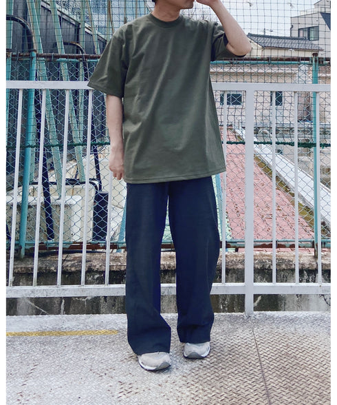 PRO CLUB(プロクラブ) /6.5オンス スーパーヘビーウェイト クルーネック 半袖Tシャツ Heavyweight Cotton Short Sleeve Crew Neck T-Shirt | M2212003 | オリーブ