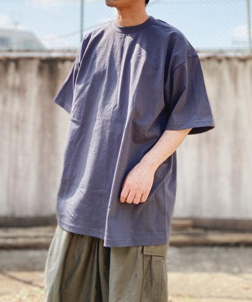 PRO CLUB(プロクラブ) /6.5オンス スーパーヘビーウェイト クルーネック 半袖Tシャツ Heavyweight Cotton Short Sleeve Crew Neck T-Shirt | M2212003 | チャコール