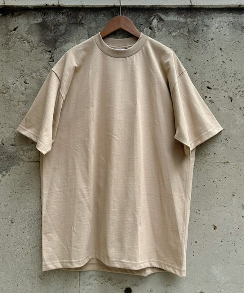 PRO CLUB(プロクラブ) /6.5オンス スーパーヘビーウェイト クルーネック 半袖Tシャツ Heavyweight Cotton Short Sleeve Crew Neck T-Shirt | M2212003 | ベージュ